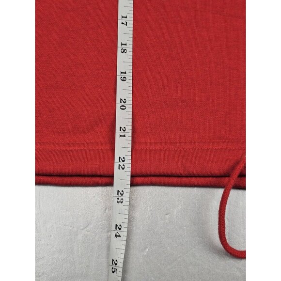 Kappa Authentic Hoodie Womens‎ Lrg. Red Plock Sweatshirt 36155IW-A08. - Picture 5 of 7